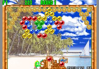 Puzzle Bobble 2 & Bust-A-Move Again (Neo-Geo) Screenshot 1